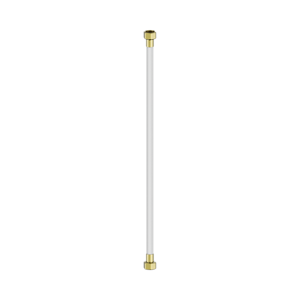 Nero 500mm Premium G1/2 Female Flexible Water Connector Hose Brushed Gold - NR506043BG