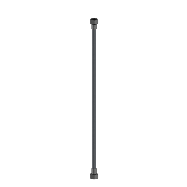 Nero 500mm Premium G1/2 Female Flexible Water Connector Hose Gun Metal - NR506043GM