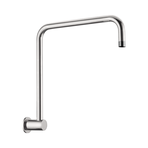 NR506BN-Round-Swivel-Shower-Arm-Brushed-Nickel-Thumb.png Nero Round Swivel Shower Arm Brushed Nickel - NR506BN