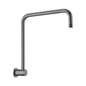 Nero Round Swivel Shower Arm Gun Metal - NR506GM