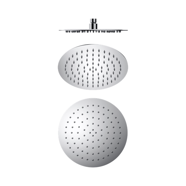 Nero 250mm Round Stainless Steel Shower Head 4 Star Rating Chrome - NR507036CH