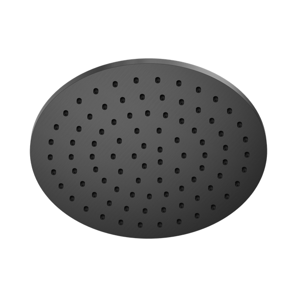 Nero 250mm Round Metal Shower Head II Gun Metal - NR507046GM