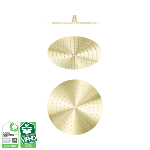 NR508041BG-Zen-SS316L-300mm-Round-Shower-Head-Brushed-Gold-Thumb.png Nero Zen SS316L 300mm Round Shower Head Brushed Gold - NR508041BG