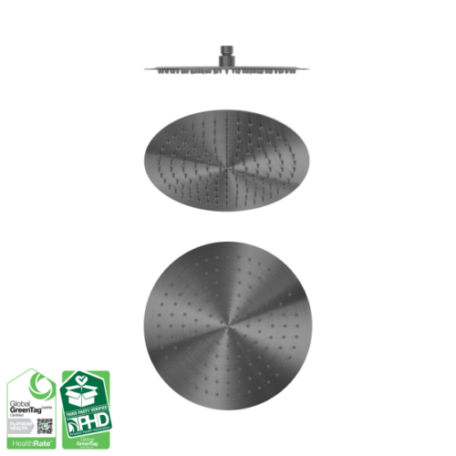 NR508041GR-Zen-SS316L-300mm-Round-Shower-Head-Graphite-Thumb.png Nero Zen SS316L 300mm Round Shower Head Graphite - NR508041GR