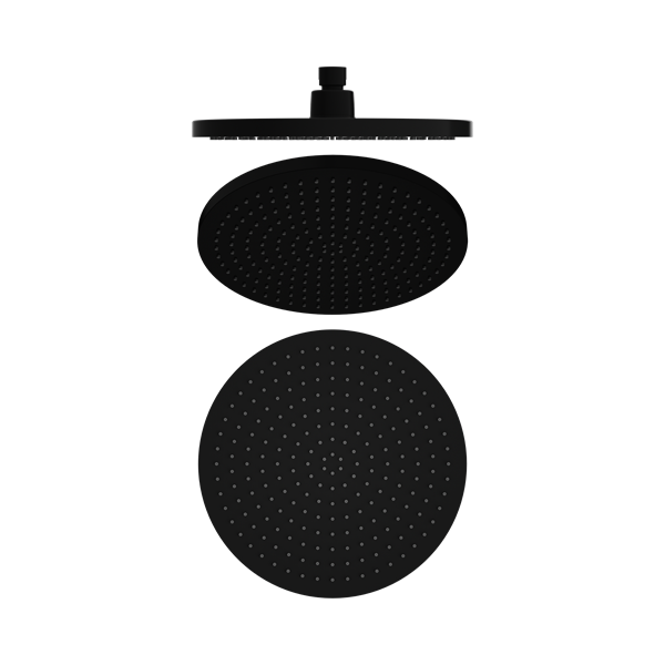 Nero 230mm Air Shower Head Matte Black - NR508076MB