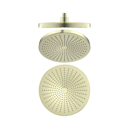 Nero Opal 250mm Shower Head Brushed Gold - NR508079BG