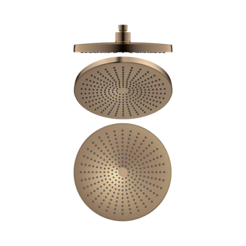 Nero Opal 250mm Shower Head Brushed Bronze - NR508079BZ