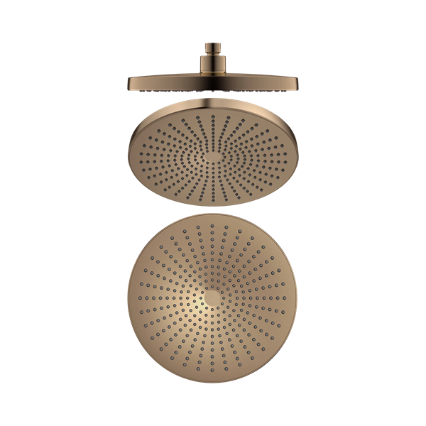 Nero Opal 250mm Shower Head Brushed Bronze - NR508079BZ
