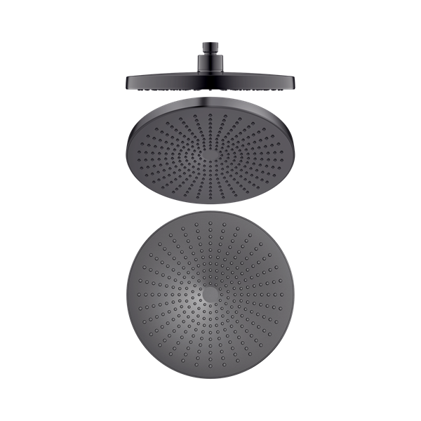 Nero Opal 250mm Shower Head Gun Metal - NR508079GM
