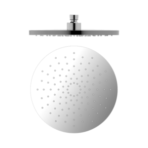 Nero 250mm ABS Round Shower Head Chrome - NR508088CH