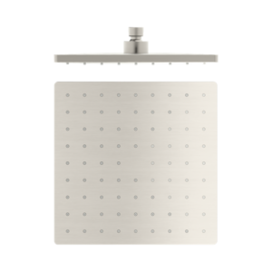 Nero 250mm ABS Square Shower Head Brushed Nickel - NR508089BN