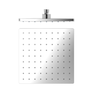 Nero 250mm ABS Square Shower Head Chrome - NR508089CH