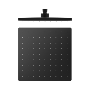 Nero 250mm ABS Square Shower Head Matte Black - NR508089MB