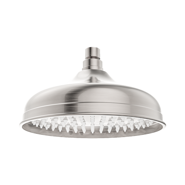 Nero York 200mm Shower Head Brushed Nickel - NR508094BN