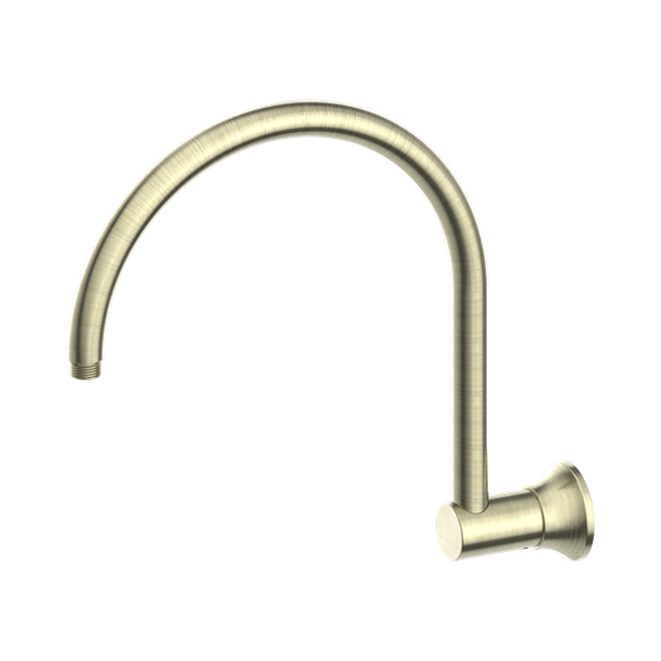 Nero York Shower Arm Aged Brass - NR508AB