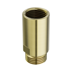 Nero Dual Check Valve Male X Female G1/2 Brushed Gold - NR5390336BG