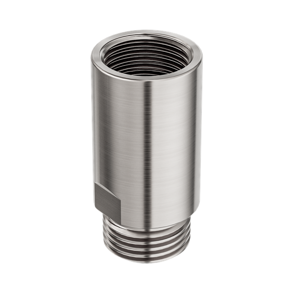 Nero Dual Check Valve Male X Female G1/2 Brushed Nickel - NR5390336BN