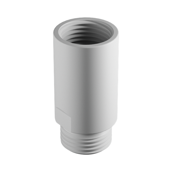 Nero Dual Check Valve Male X Female G1/2 Matte White - NR5390336MW