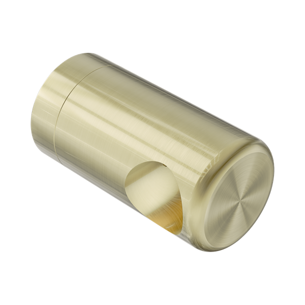 Nero Mecca Care Make Your Own 25mm Grab Rail End Bracket Brushed Gold - NR5390420BG
