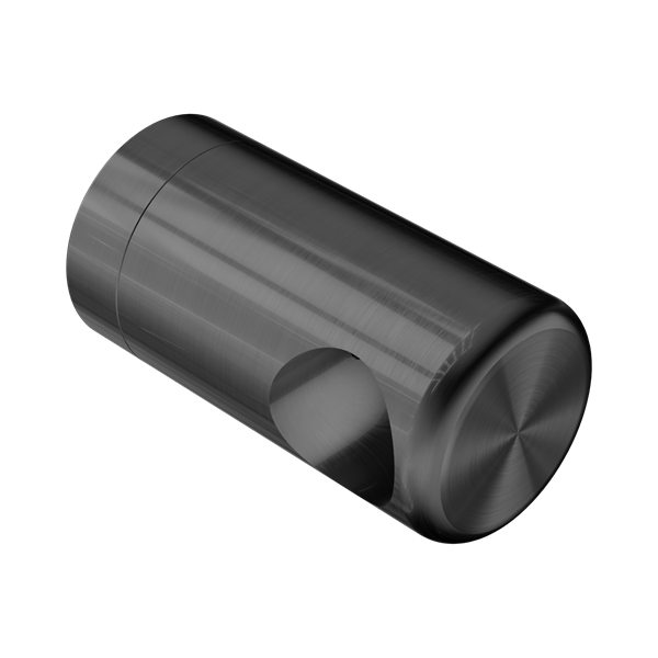 Nero Mecca Care Make Your Own 25mm Grab Rail End Bracket Gun Metal - NR5390420GM