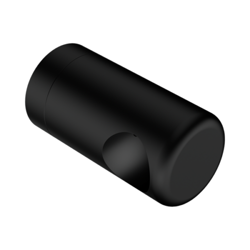 Nero Mecca Care Make Your Own 25mm Grab Rail End Bracket Matte Black - NR5390420MB