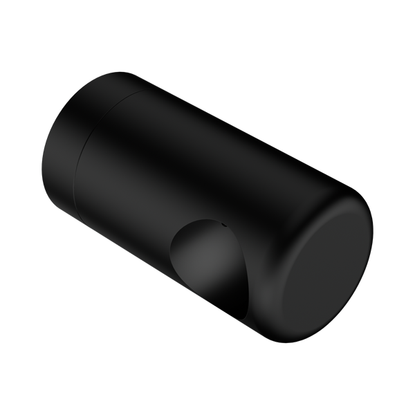 Nero Mecca Care Make Your Own 25mm Grab Rail End Bracket Matte Black - NR5390420MB