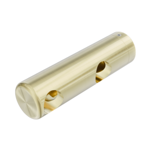 Nero Mecca Care Make Your Own 25mm Grab Rail Double Towel Bracket Left Brushed Gold - NR5390421BG
