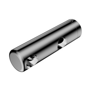 Nero Mecca Care Make Your Own 25mm Grab Rail Double Towel Bracket Left Chrome - NR5390421CH