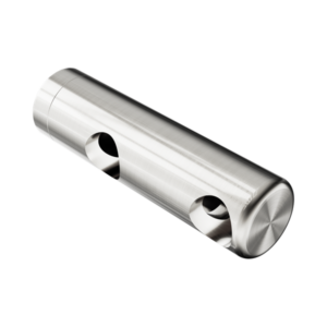 Nero Mecca Care Make Your Own 25mm Grab Rail Double Towel Bracket Right Brushed Nickel - NR5390422BN