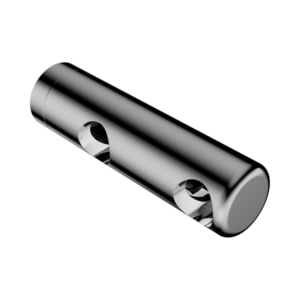 Nero Mecca Care Make Your Own 25mm Grab Rail Double Towel Bracket Right Chrome - NR5390422CH
