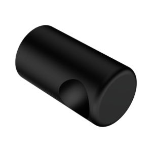 Nero Mecca Care Make Your Own 32mm Grab Rail End Bracket Matte Black - NR5390427MB