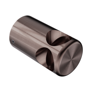 Nero Mecca Care Make Your Own 32mm Grab Rail 90 Degree Bracket Brushed Bronze - NR5390428BZ