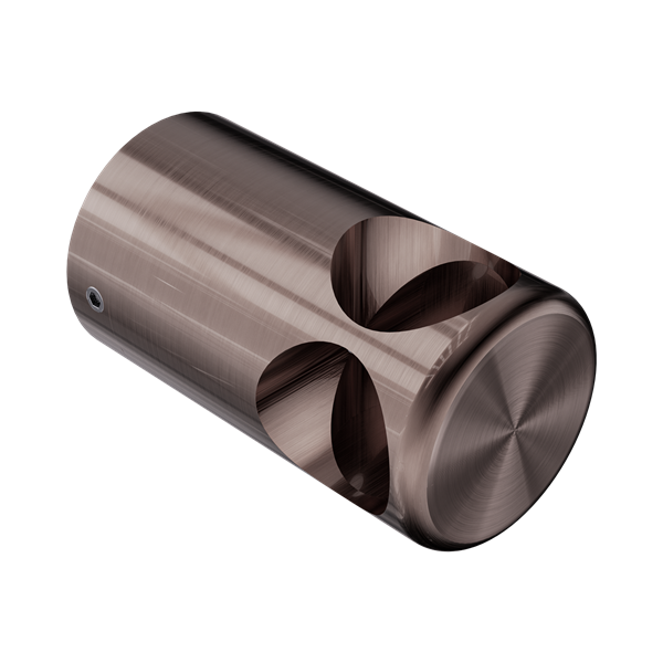 Nero Mecca Care Make Your Own 32mm Grab Rail 90 Degree Bracket Brushed Bronze - NR5390428BZ