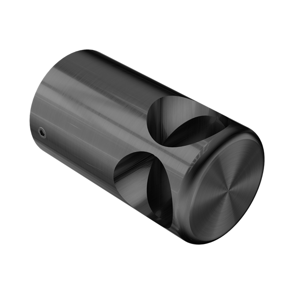 Nero Mecca Care Make Your Own 32mm Grab Rail 90 Degree Bracket Gun Metal - NR5390428GM