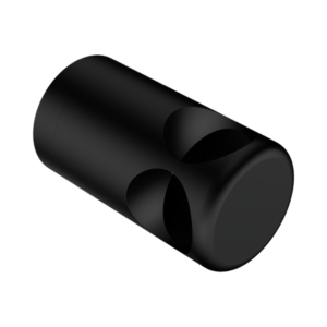 Nero Mecca Care Make Your Own 32mm Grab Rail 90 Degree Bracket Matte Black - NR5390428MB