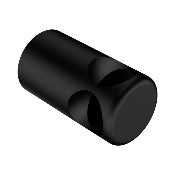 Nero Mecca Care Make Your Own 32mm Grab Rail 90 Degree Bracket Matte Black - NR5390428MB