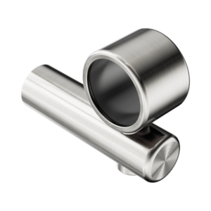 Nero Mecca Care Make Your Own 32mm Hand Rail Undermount Mid Bracket Brushed Nickel - NR5390429BN