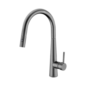 Nero Dolce Pull Out Sink Mixer With Vegie Spray Function Gun Metal - NR581009cGM