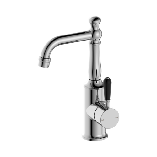 NR69210103CH-York-Basin-Mixer-With-Black-Porcelain-Lever-Chrome-Thumb.png Nero York Basin Mixer With Black Porcelain Lever Chrome - NR69210103CH