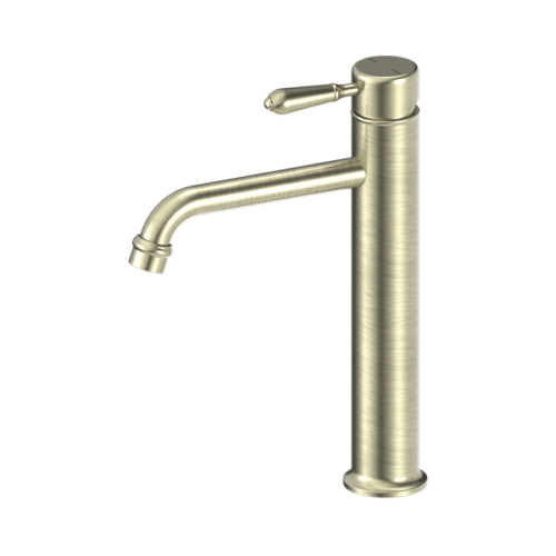 NR692101a02AB-York-Straight-Tall-Basin-Mixer-With-Metal-Lever-Aged-Brass-Thumb.png Nero York Straight Tall Basin Mixer With Metal Lever Aged Brass - NR692101a02AB