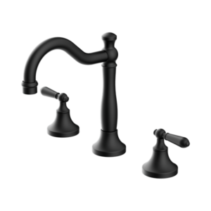 Nero York Basin Set With Metal Lever Matte Black - NR692102a02MB