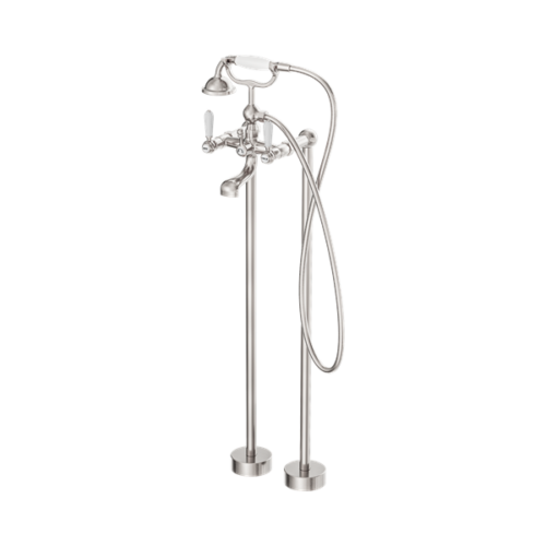 NR692103a01BN-York-Freestanding-Bath-Set-With-White-Porcelain-Hand-Shower-Brushed-Nickel-Thumb.png Nero York Freestanding Bath Set With White Porcelain Hand Shower Brushed Nickel - NR692103a01BN