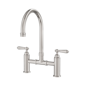 Nero York Bridge Kitchen Set Brushed Nickel - NR692107bBN