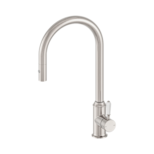 NR69210801BN-York-Pull-Out-Sink-Mixer-With-Vegie-Spray-Function-With-White-Porcelain-Lever-Brushed-Nickel-Thumb.png Nero York Pull Out Sink Mixer With Vegie Spray Function With White Porcelain Lever Brushed Nickel - NR69210801BN