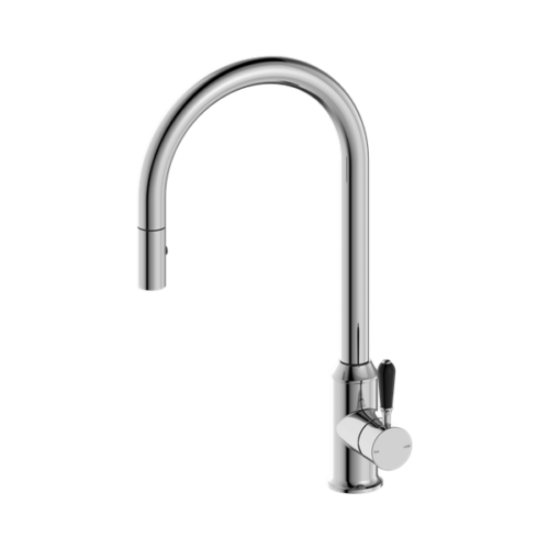 NR69210803CH-York-Pull-Out-Sink-Mixer-With-Vegie-Spray-Function-With-Black-Porcelain-Lever-Chrome-Thumb.png Nero York Pull Out Sink Mixer With Vegie Spray Function With Black Porcelain Lever Chrome - NR69210803CH