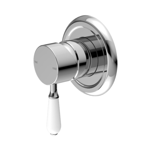 NR69210901CH-York-Shower-Mixer-With-White-Porcelain-Lever-Chrome-Thumb.png Nero York Shower Mixer With White Porcelain Lever Chrome - NR69210901CH