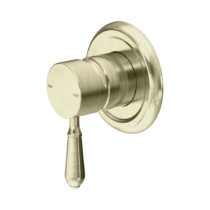 Nero York Shower Mixer With Metal Lever Aged Brass - NR69210902AB