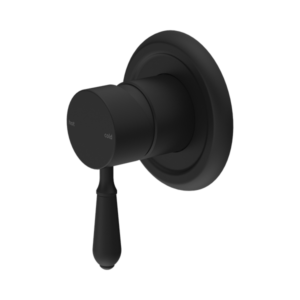Nero York Shower Mixer With Metal Lever Matte Black - NR69210902MB