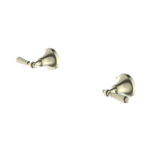 Nero York Wall Top Assemblies With Metal Lever Aged Brass - NR692109b02AB