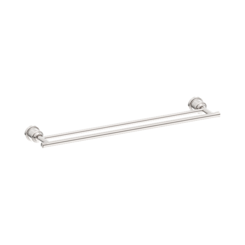 NR6924dBN-York-Double-Towel-Rail-600mm-Brushed-Nickel-Thumb.png Nero York Double Towel Rail 600mm Brushed Nickel - NR6924dBN